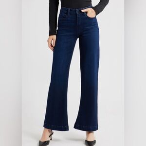 PAIGE Leenah High Waist Wide Leg Jeans